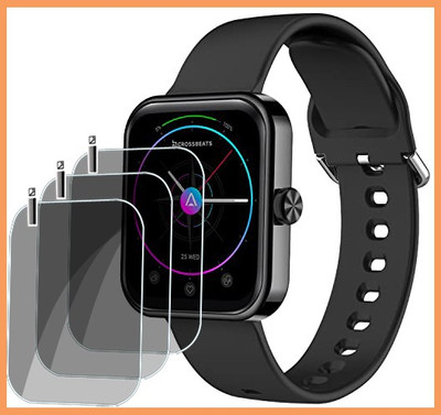 XAZE Screen Guard for Crossbeats Ignite Atlas Smartwatch(Pack of 3)