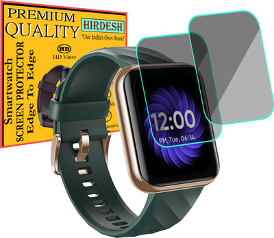 hirdesh Screen Guard for DIZO Watch D(Pack of 2)
