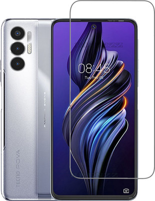 BRENZZ Tempered Glass Guard for TECNO POVA NEO 3, tecno pova neo 3, TECNO POVA NEO 3, tecno pova neo 3(Pack of 1)