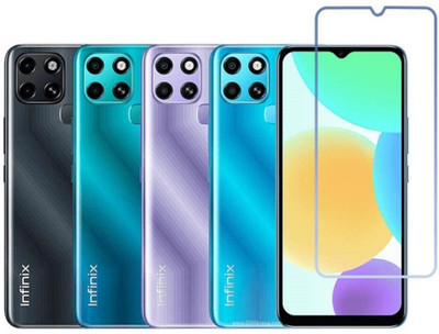 kentop Tempered Glass Guard for Infinix Smart 6 HD(Pack of 1)