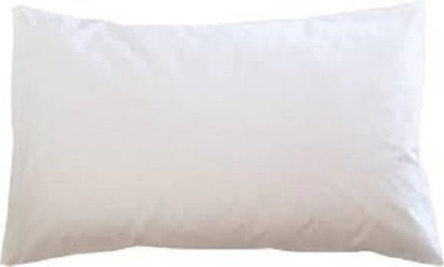 Ritika Microfibre Solid Sleeping Pillow Pack of 1(White)