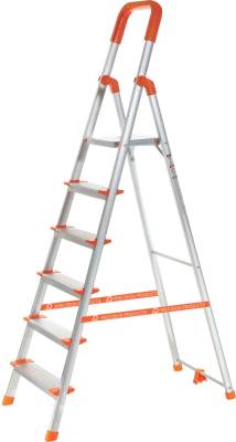 ProHome 6 Steps Ladder with Anti Slip Shoes Aluminium Ladder
