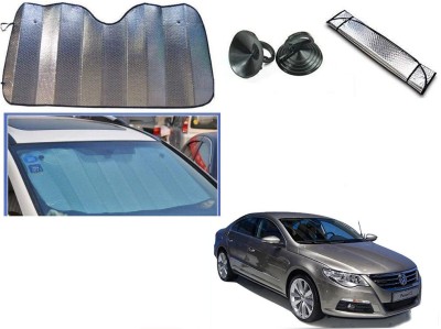 Automotive Prist Rear Window Sun Shade For Volkswagen Passat(Silver)