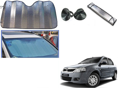 Automotive Prist Rear Window Sun Shade For Mahindra Verito(Silver)