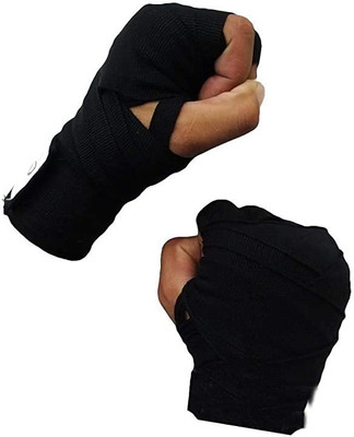 Gmefvr Hand Wrap Pro Style 1 Pair | 3.25 Meter Hand Support(Black)