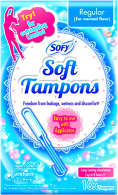 SOFY SOFT TAMPONS - SUPER 9 pack of 1 Tampons