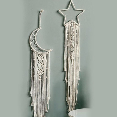 Twine Tales TwineTales Wall Hanging Decor Item(White)