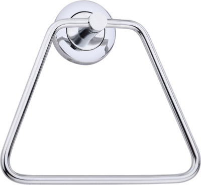 Sun Shield by Sun Shield Stainless Steel Bathroom Stylish/Fancy Towel/Napkin Ring Apple Chrome Finished - Pack of 1 pcs Steel Towel Holder(Steel)