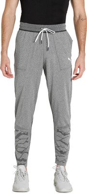 PUMA Train Evoknit Pant Solid Men Black Track Pants