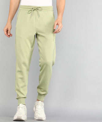 Calvin Klein Jeans Solid Men Green Track Pants