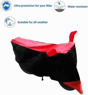 prapt accessories Two Wheeler Cover for Hero Electric(Dash, Red)