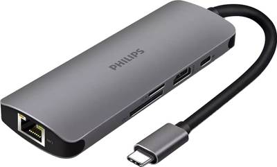 PHILIPS 8 in 1 USB DLK5518C/94 USB Hub
