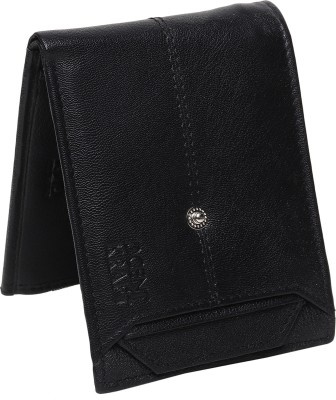 DCENT KRAFT Men Casual, Formal, Evening/Party, Travel, Trendy Black Genuine Leather Wallet(11 Card Slots)