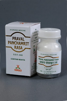 Virgo UAP Pharma Praval Panchamrit 10tab | Each of 10tab | Pack of 3(Pack of 3, 30 Tablets)