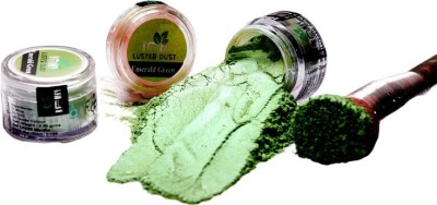 KEMRY Edible Luster Dust Emerald Green|Pearl Dust|Cake Chocolate & Confectionery|Shine Glitters(5 g)