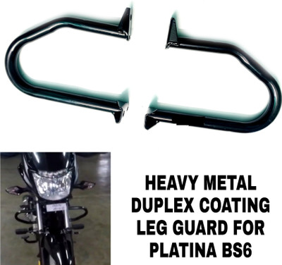Aklin Boky HEAVY METAL LEG GUARD FOR PLATINA BS6 Bike Crash Guard(Bajaj)