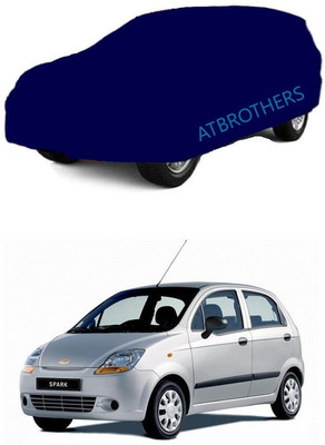 SRI GORAKHNATH TRADERS Car Cover For Chevrolet Spark (Without Mirror Pockets)(Blue)