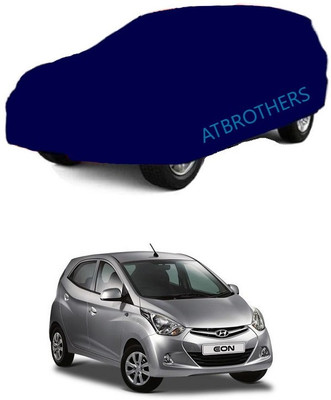 ATBROTHERS Car Cover For Hyundai Eon (Without Mirror Pockets)(Blue)