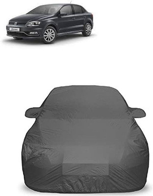 Anlopeproducts Car Cover For Volkswagen Ameo (Without Mirror Pockets)(Grey)