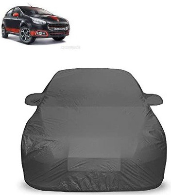 Anlopeproducts Car Cover For Fiat Abarth Punto (Without Mirror Pockets)(Grey)