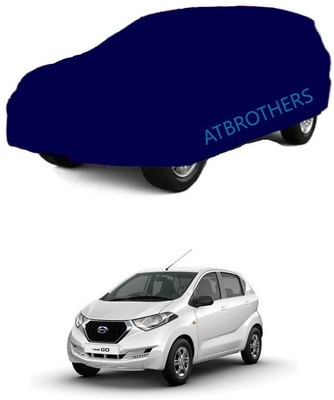 ATBROTHERS Car Cover For Datsun Redi GO Gold 1.0 (Without Mirror Pockets)(Blue)