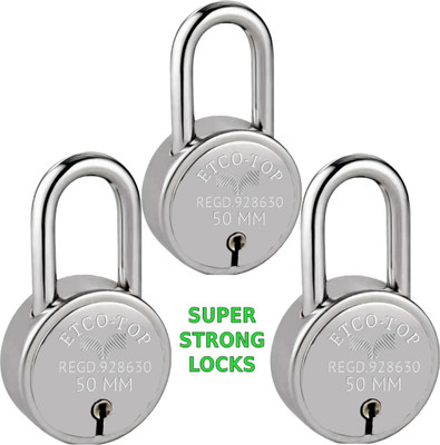 ETCO Useful Product Taale Steel Polished Smart Lock(Silver)