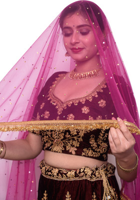 seriesshopping Net Solid Women Dupatta