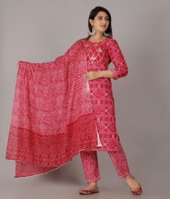 Krishna kurties Women Kurta Pant Dupatta Set