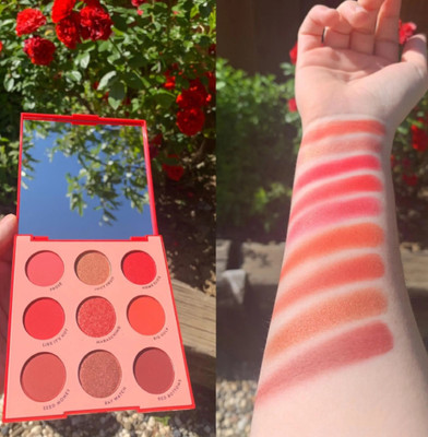 Latixmat Multi Color Pressed Pigment 9 Multicolor eye shadow Palette waterproof 9 g(MULTI COLOR)