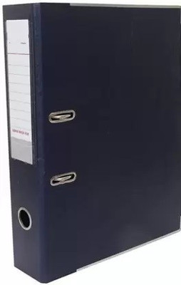 C J Choice PVC Lever arch file blue(Set Of 1, Navy)