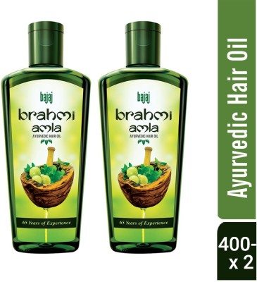 BAJAJ Brahmi Amla Hair Oil 400ml Pack of 2 Hair Oil  (800 ml)