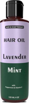 Manarya Sun's Heart Lavender Mint Stress Reliever Oil With Argan Oil Hair Oil(120 ml)