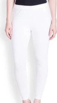 Lyra Western Wear Legging(White, Solid)