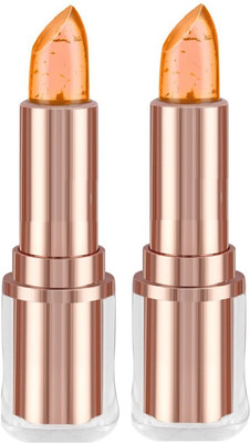 Latixmat COLOR CHANGE GEL LIPSTICK FOR SOFT LIPS(orange, 7.2 g)