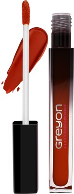 Greyon Premium Matte Liquid Lipstick 25(Brick Red, 5 ml)