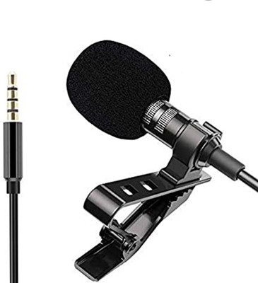 MOBIZAC Professional Grade 10 Meter Lavalier Microphone Collar Mic for Recording Youtube Microphone