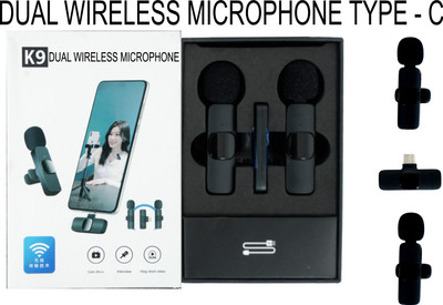 Universal Studios K9 Dual Collar Mic For Android Type C Supported Microphone