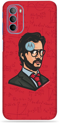 OggyBaba Motorola Moto G71 5g, Professor Art Mobile Skin(Multicolor)