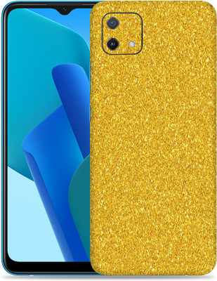 OggyBaba Oppo A16E, Glitter Golden Mobile Skin(Multicolor)