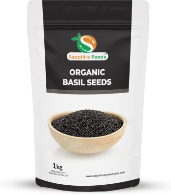 Sapphire Foods Organic Basil Seeds Basil Seeds(1 kg)