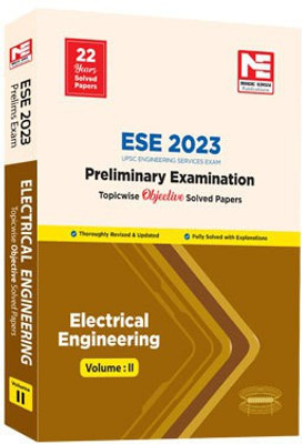 ESE 2023: Preliminary Exam: Electrical Engineering Vol-2 (15th Edition | 22 Years Solved Papers)(Paperback, MADE EASY Editorial Board)