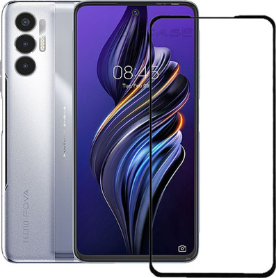 DSCASE Edge To Edge Tempered Glass for TECNO POVA NEO 3, tecno pova neo 3, TECNO POVA NEO 3, tecno pova neo 3(Pack of 1)