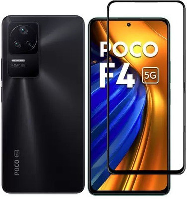 Caseline Edge To Edge Tempered Glass for Poco F4 5G, POCO F4, POCO F4 5G(Pack of 1)