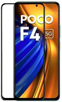 Caseline Edge To Edge Tempered Glass for Poco F4 5G, POCO F4, POCO F4 5G(Pack of 1)
