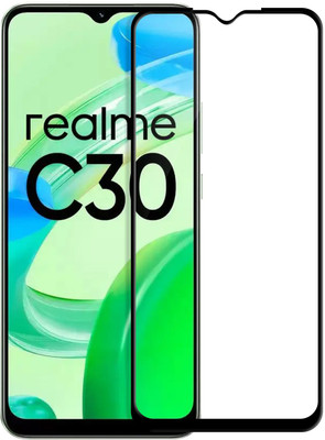 Flipkart SmartBuy Edge To Edge Tempered Glass for realme C30(Pack of 1)