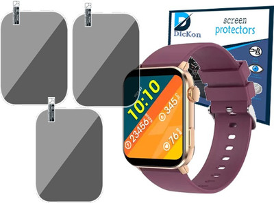 DDICKON Screen Guard for Fire-Boltt Ninja Bell Smartwatch(Pack of 3)