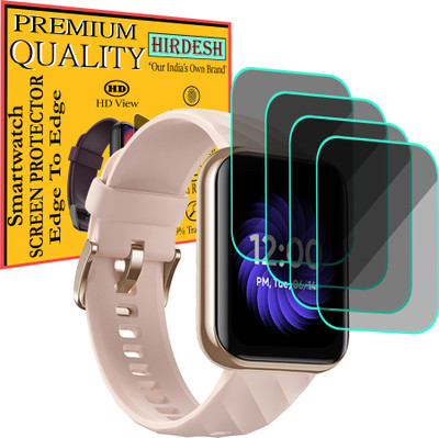 hirdesh Screen Guard for DIZO Watch D(Pack of 4)