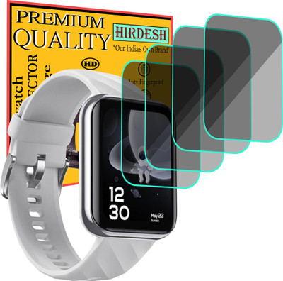 hirdesh Screen Guard for DIZO Watch D(Pack of 4)