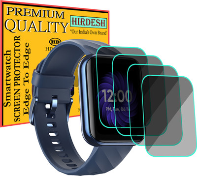 hirdesh Screen Guard for DIZO Watch D(Pack of 4)