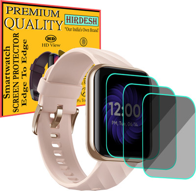 hirdesh Screen Guard for DIZO Watch D(Pack of 3)